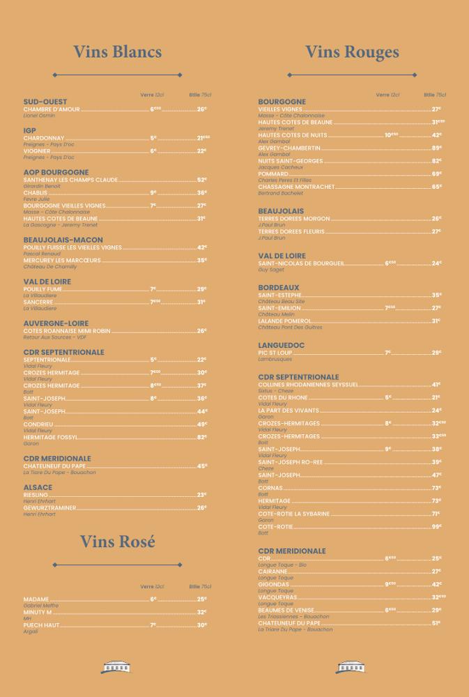 Le Mas de la Gare - Menu Image 3